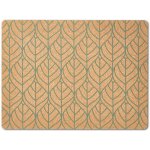 Zeller Prostírání korkové listy zelené 40x30 cm – Zboží Dáma