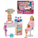 Barbie Salón krásy Herní set s blondýnkou – Zboží Mobilmania