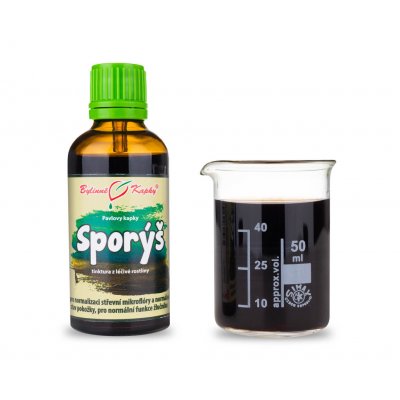 Bylinné kapky Pavlovy kapky Sporýš tinktura 50 ml – Hledejceny.cz