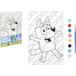 Grafix Malování na plátno 30x20 cm barvy a štětec Bluey – Hledejceny.cz