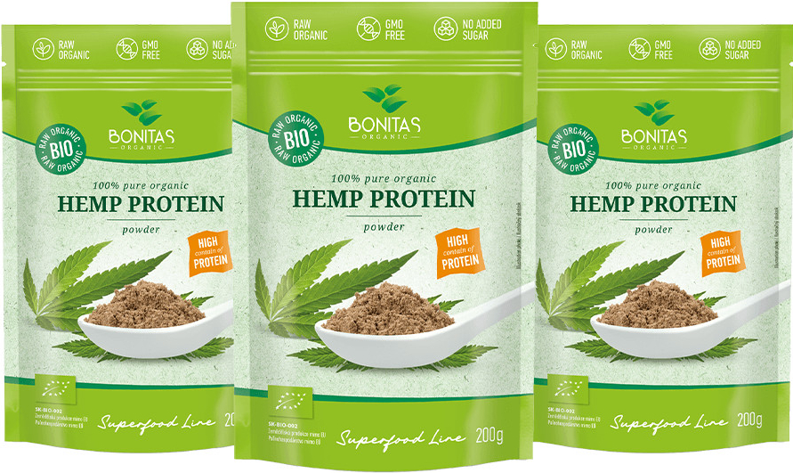 Bonitas BIO Konopný proteín 200 g