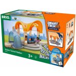 Brio WORLD 33973 SMART TECH SOUND Vlaková stanice s tunelem – Hledejceny.cz