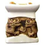 Aromatika aroma lampa Dračí studna - pagoda bílá – Sleviste.cz