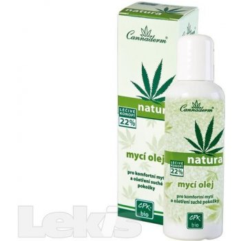 Cannaderm Natura mycí olej 100 ml