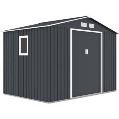 Focus Garden Zahradní domek na nářadí HUDSON 9x6 Cold Grey – Sleviste.cz