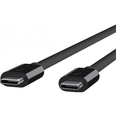 Belkin F2CD084bt0.8MBKTHUNDERBOLT 3 USB-C, 0,8m, černý – Hledejceny.cz