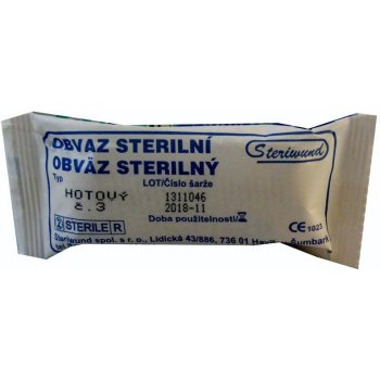 Steriwund Obvaz hotový sterilní č.3