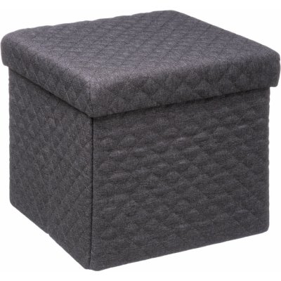 DekorStyle Taburet Bella Grey 31x31 cm – Sleviste.cz