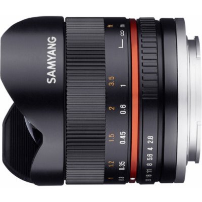 Samyang 8 mm f/2.8 Fish-Eye II Fujifilm X – Zboží Mobilmania