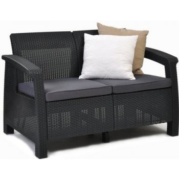 Allibert Corfu Love Seat antracit