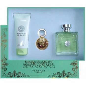 Versace Versense EDT 100 ml + 100 ml tělové mléko + klíčenka dárková sada