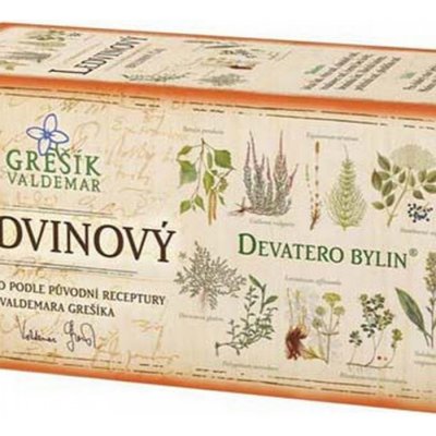 Grešík Ledvinový Devatero bylin 20 x 1,5 g