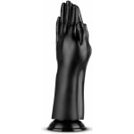 BUTTR Double Trouble přísavkový fisting dildo černý – Hledejceny.cz
