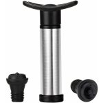 Nerezová vakuová pumpa na víno + dvě gumové zátky – Zbozi.Blesk.cz