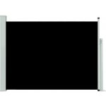 Greatstore Zatahovací boční markýza/zástěna na terasu 120 x 500 cm černá – Sleviste.cz
