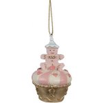 Clayre & Eef Vánoční ozdoba CUPCAKE 6PR4207 – Hledejceny.cz