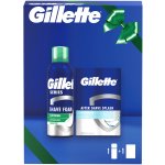 GILLETTE Soothing pěna na holení 200 ml + voda po holení 100 ml dárkové balení – Zboží Mobilmania