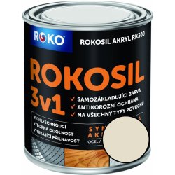 Rokosil 3v1 akryl RK 300 6003 slonová kost 0,6L