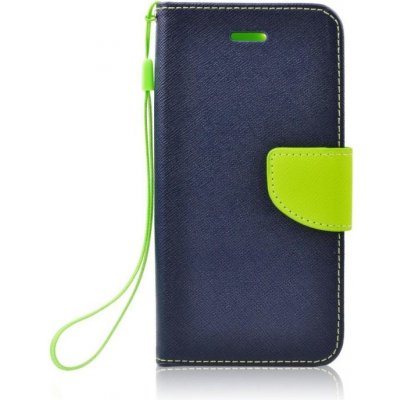 Pouzdro Fancy Book Apple iPhone 6/6S modro-limetkové – Zbozi.Blesk.cz