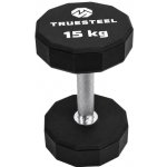TRUESTEEL Jednoruční polyuretanové činky CPU 40 kg – Hledejceny.cz