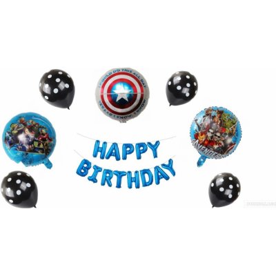 amscan Fóliové balónky sada Avengers – Zboží Dáma