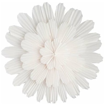 Watt & Veke Závěsná svítící hvězda Snöblomma 68 cm, bílá barva – Hledejceny.cz