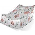 Sablio Sedací vak Lounge Romantické pryskyřníky 120 x 100 x 80 cm – Hledejceny.cz