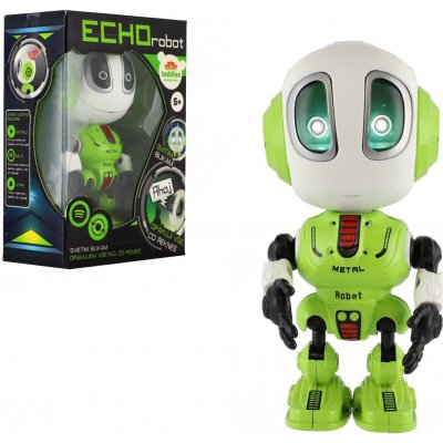 Teddies Robot ECHO opakující věty 12cm – Hledejceny.cz