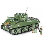 COBI 2570 World War II Americký střední tank Sherman M4A3 – Zboží Mobilmania