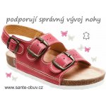 Santé D 302 C30 BP dětské zdravotní sandály červené – Zboží Dáma