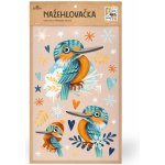Lesní svět Nažehlovačka L 033 - Zimní ledňáček – Zboží Dáma