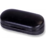 dvouvrstvé pouzdro na brýle 2v1 s přihrádkou na kontaktní čočky černé – Zboží Dáma