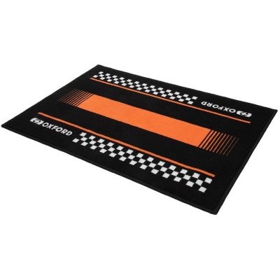 Oxford Pitlane ORANGE oranžová/černá 90 x 60 cm – Zboží Mobilmania