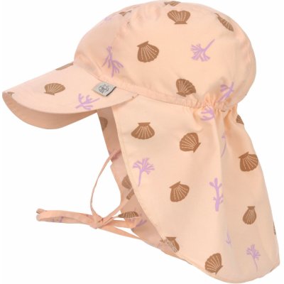 LÄSSIG Sun Protection Flap Hat Corals peach rose – Zboží Dáma