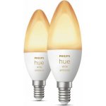 Hue Bluetooth 2x žárovka LED E14 B39 5,2W 470lm 2200-6500K – Hledejceny.cz