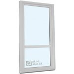 Kömmerling balkonové dveře 70 AD OS s příčkou levé bílá 90 x 200 cm jednostranná klika + madýlko + PVC rám – Hledejceny.cz