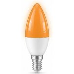 UVtech LED žárovka, 3W E27, oranžová bez obsahu modré – Zboží Dáma
