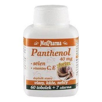 MedPharma Panthenol 40 mg Forte 67 kapslí