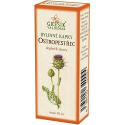 Grešík kapky Ostropestřec 50 ml 40%