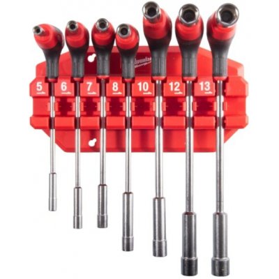 MILWAUKEE Sada maticových šroubováků s T-rukojetí, 7ks 4932498704 – Sleviste.cz