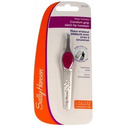 Sally Hansen pinzeta se šikmou špičkou a komfortním držadlem Comfort Grip Slant Tip Tweezer 81035