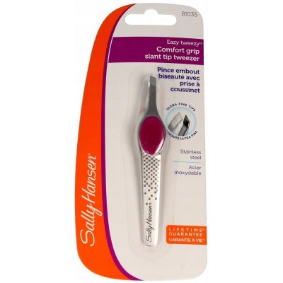 Sally Hansen pinzeta se šikmou špičkou a komfortním držadlem Comfort Grip Slant Tip Tweezer 81035 – Zboží Dáma