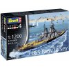 Sběratelský model Revell USS New Jersey 05183 1:1200