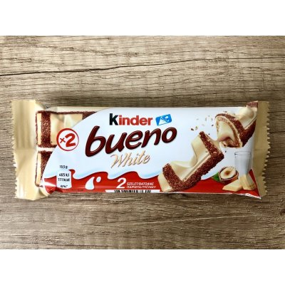 Ferrero Kinder Bueno White 39 g – Zbozi.Blesk.cz