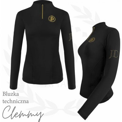 JD Attack Funkční triko Clemmy černá – Zboží Mobilmania