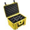 Brašna a pouzdro pro fotoaparát B&W Outdoor Case Type 2000 yellow, padded 2000/Y/RPD