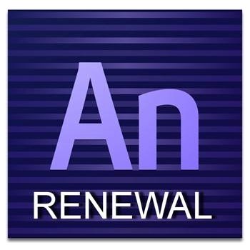 Adobe Animate CC / Flash Pro CC MP ML GOV RENEWAL 1-9 (12 měsíců) - 65270415BC01A12