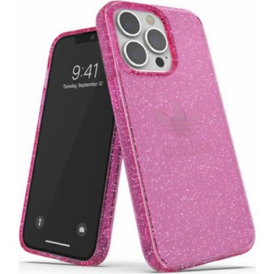 Adidas Adidas OR ochranné iPhone 13 Pro / 13 Clear Case Glitter ružové/ružové – Zboží Mobilmania