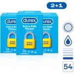 Durex Extra Safe 2+1 54 ks – Zboží Mobilmania