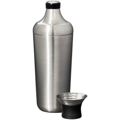 Šejkr na koktejly STEEL 700 ml, stříbrná, nerezová ocel, OXO – Sleviste.cz
